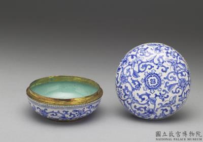 图片[2]-Copper box with painted enamel decor, Qing dynasty, Qianlong reign (1736-1795)-China Archive